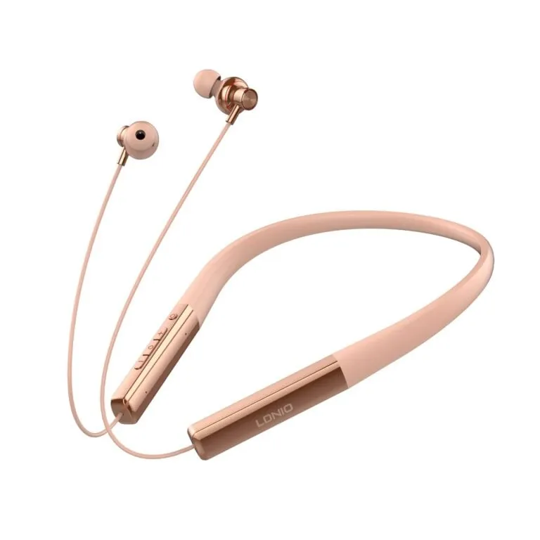 LDNIO N01 Bluetooth Neckband Gold