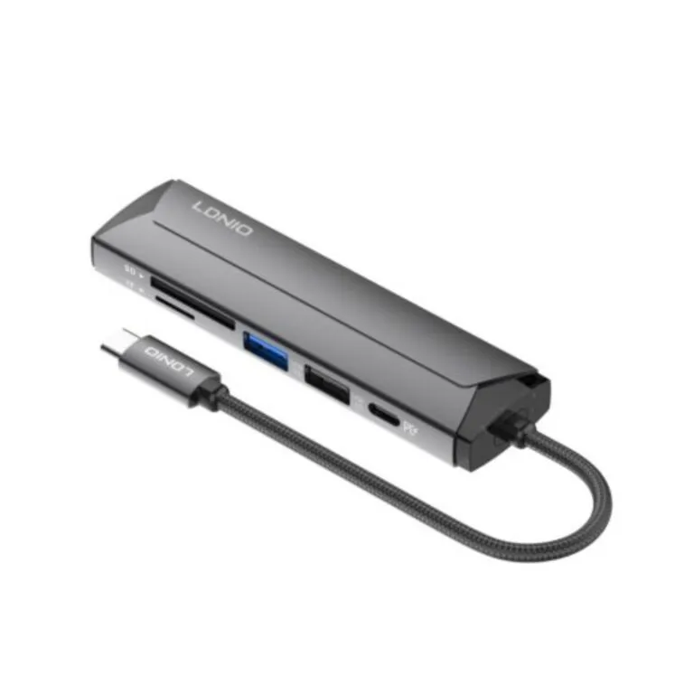 LDNIO DS-56H 6 in 1 Multi-Port Charging Hub — photo 4