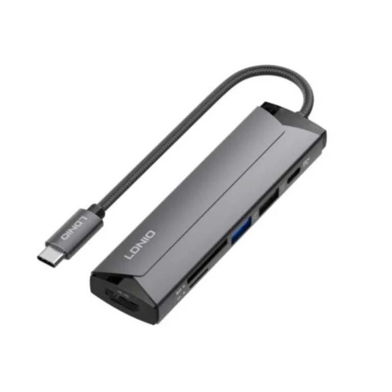 LDNIO DS-56H 6 in 1 Multi-Port Charging Hub — photo 5