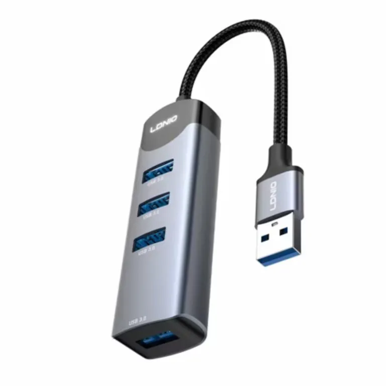 LDNIO DS-134U USB-A To USB 3.0*4 High Speed Data Transmission Hub Adapter — photo 2