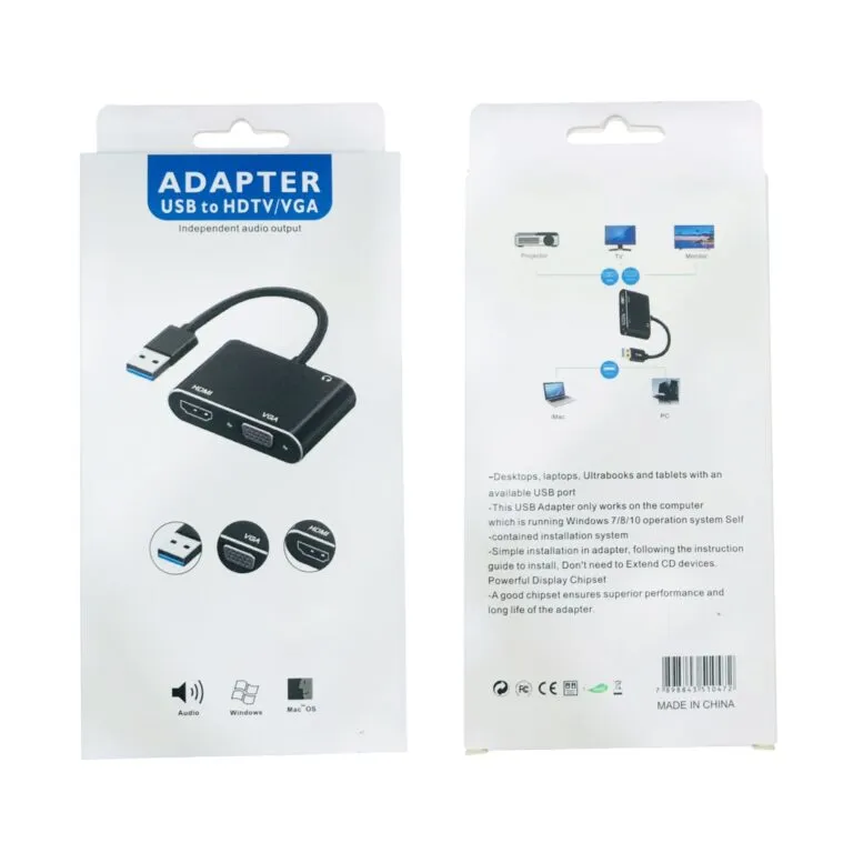 Other / Generic USB To HDTV/VGA Independent Audio Output Adapter — photo 6