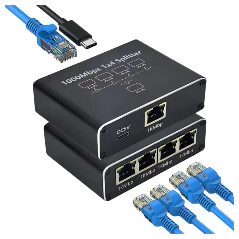 Other / Generic RJ45 Network Splitter Adapter 1 To 4 100/1000mbps — photo 3