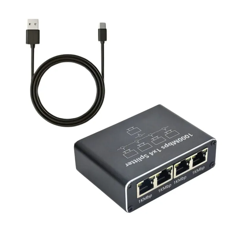 Other / Generic RJ45 Network Splitter Adapter 1 To 4 100/1000mbps — photo 5
