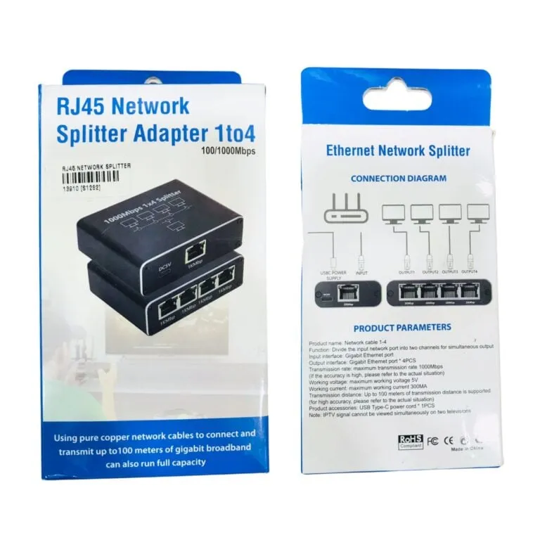 Other / Generic RJ45 Network Splitter Adapter 1 To 4 100/1000mbps — photo 4