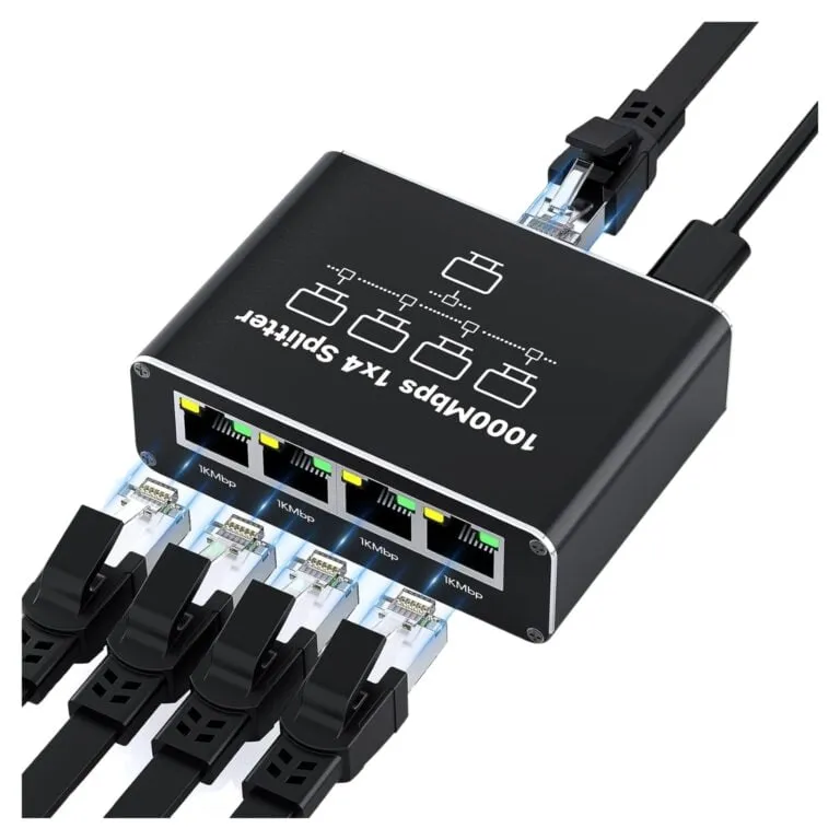 Other / Generic RJ45 Network Splitter Adapter 1 To 4 100/1000mbps