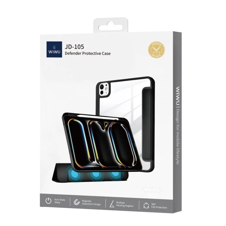 WiWU JD-105 Defender Protective Case 10.2 / 10.5 Black — photo 3
