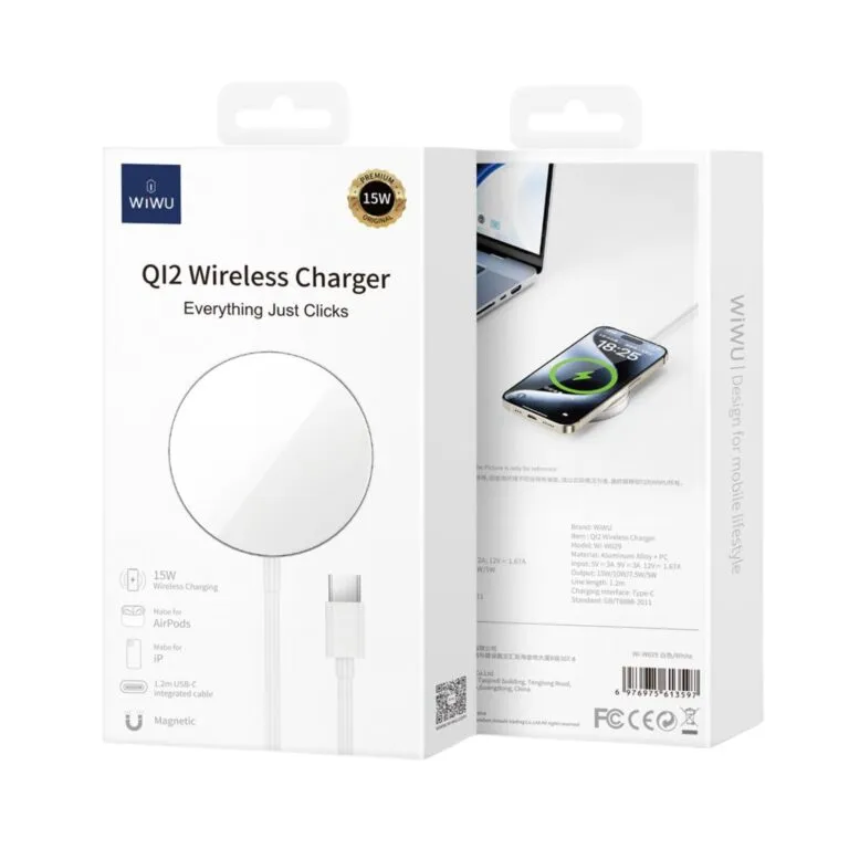 WiWU WI-W029 QI2 Wireless Charger — photo 8