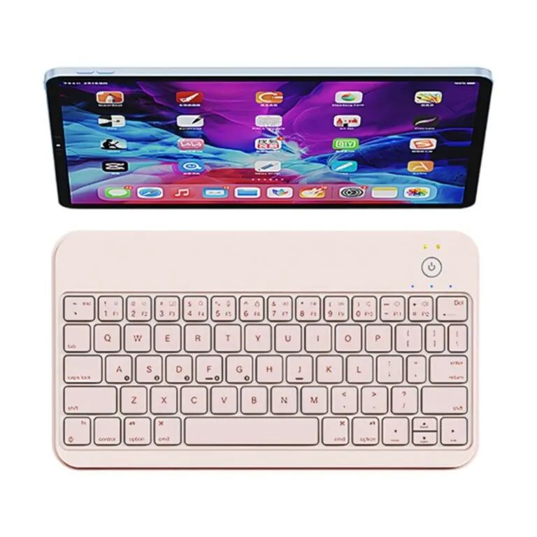 WiWU RZ-01 Razor Ultra Light Wireless Keyboard Pink — photo 4