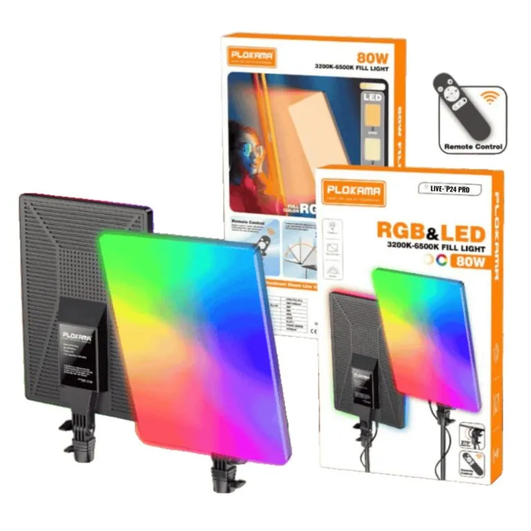 Plokama LIVE-P24 Pro RGB Panel Fill Light — photo 3