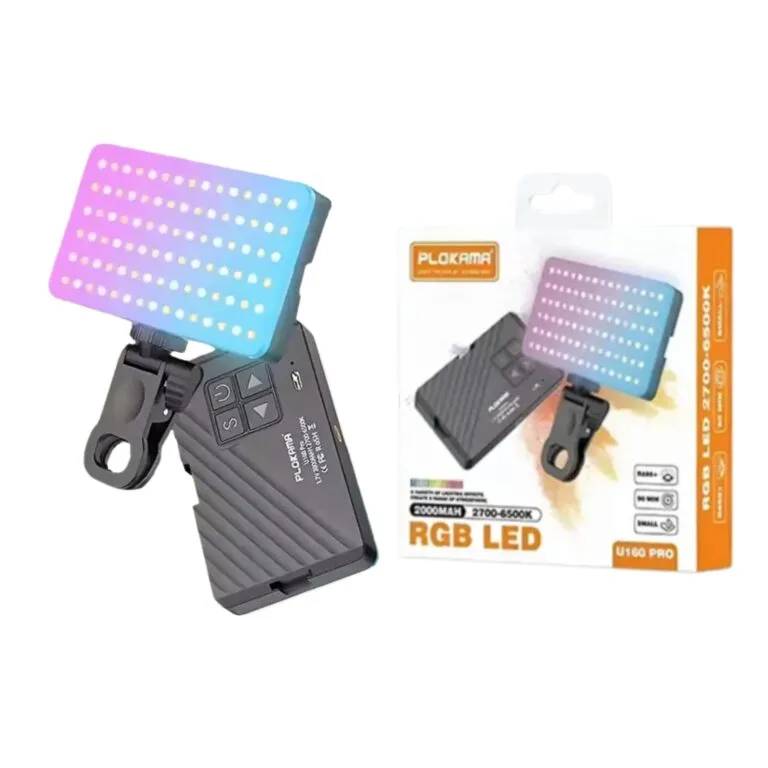 Plokama U160 Pro Rechargeable RGB LED Light — photo 2