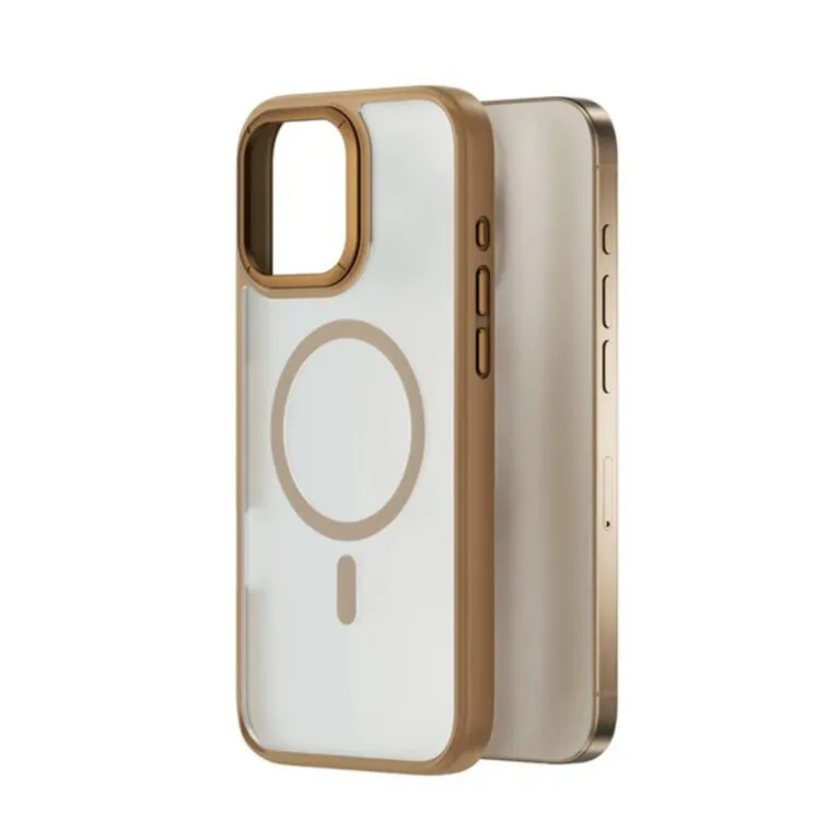 WiWU FGG-012 Armor Pro Case For iPhone 16 Pro / 16 Pro Max Gold — photo 3