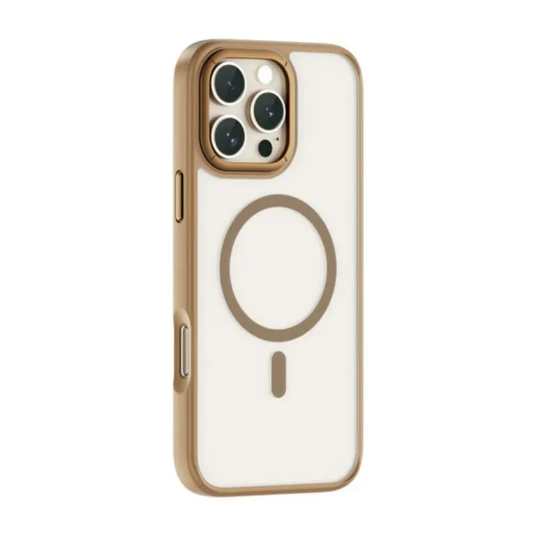 WiWU FGG-012 Armor Pro Case For iPhone 16 Pro / 16 Pro Max Gold — photo 4