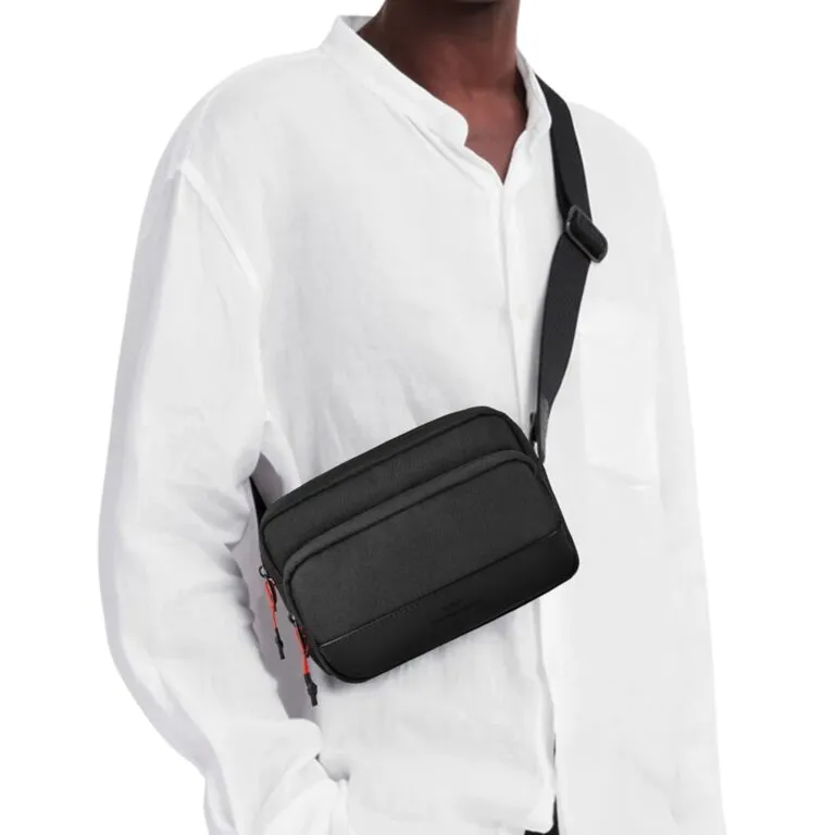WiWU Essen 2 In 1 Crossbody Bag Black — photo 7