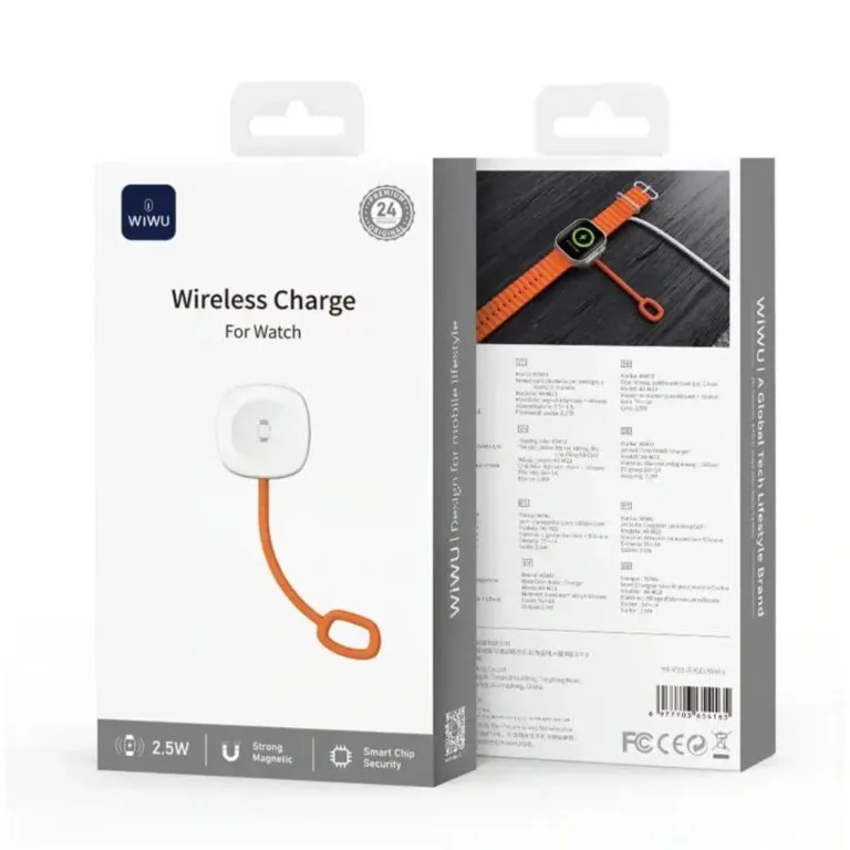 WiWU WI-M23 2.5w Wireless Charge For Watch White — photo 5