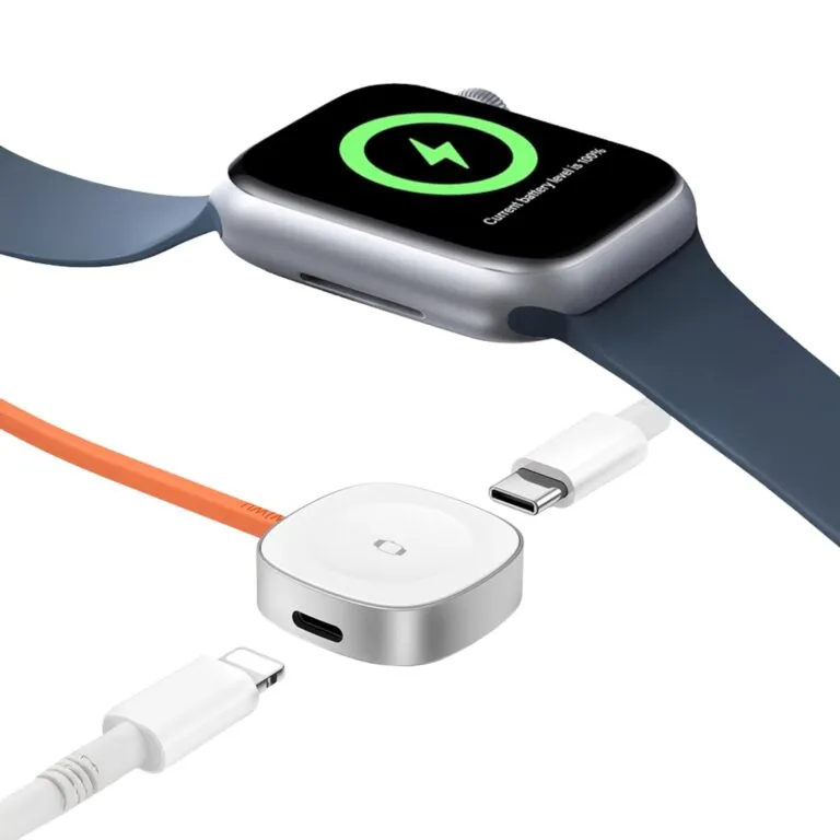 WiWU WI-M23 2.5w Wireless Charge For Watch White — photo 2