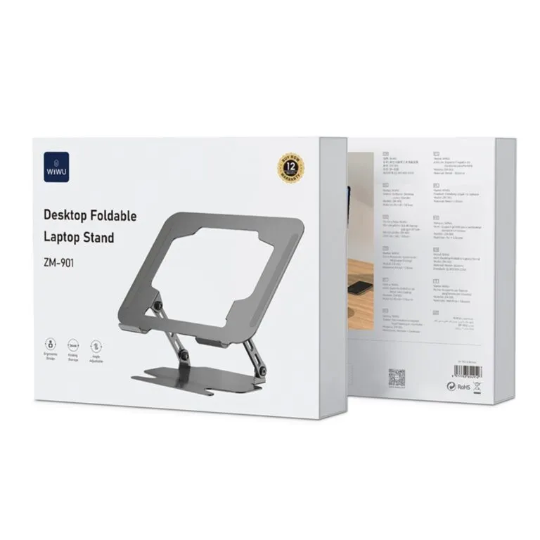 WiWU ZM-901 Desktop Foldable Adjustable Laptop Stand — photo 7