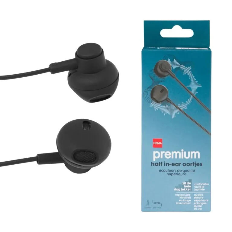 Other / Generic Hema Premium Half In-Ear Earphone