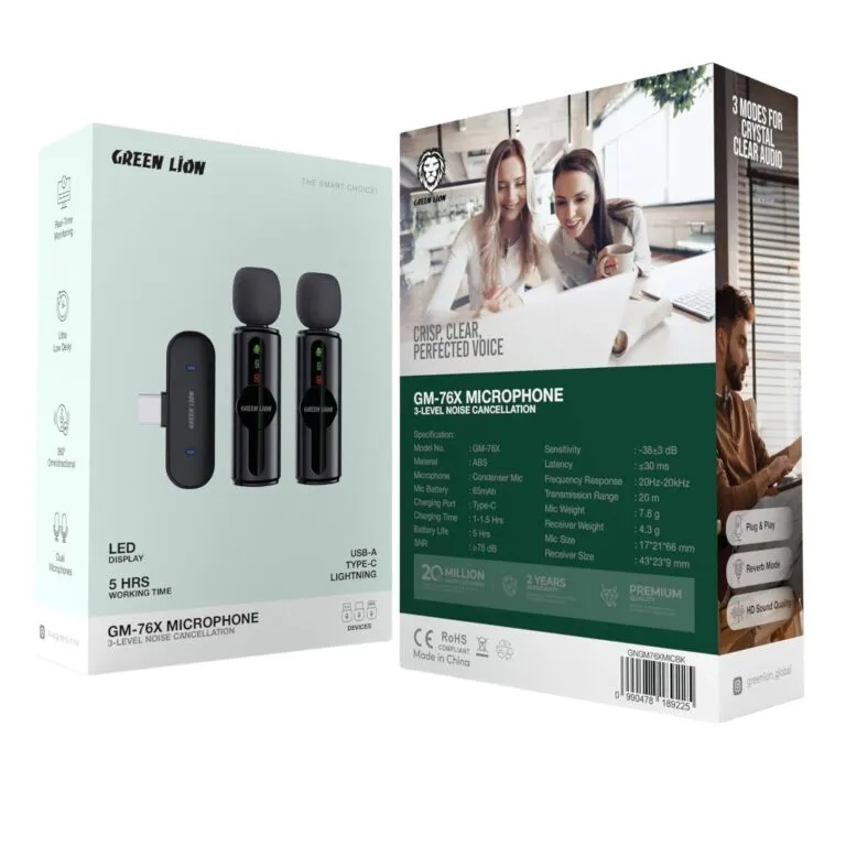Green Lion Gm-76X Microphone – GNGM76XMICBK — photo 4