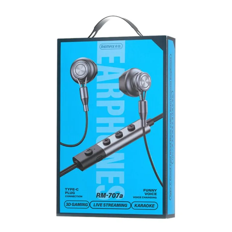 Remax RM-707A Type-C Wired Earphone — photo 3
