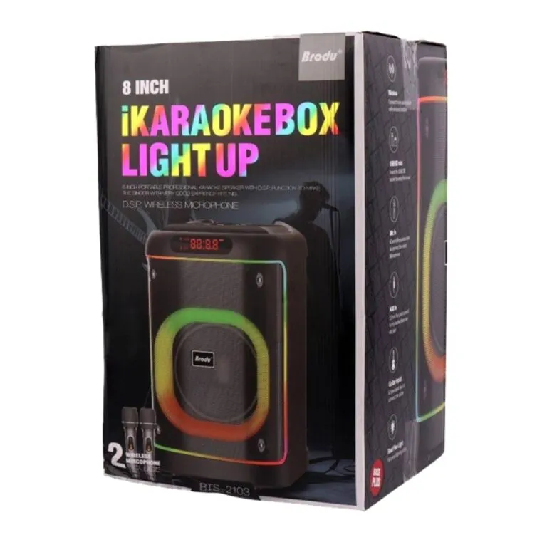 Brodu BTS-2103 Bluetooth Karaoke Speaker — photo 4