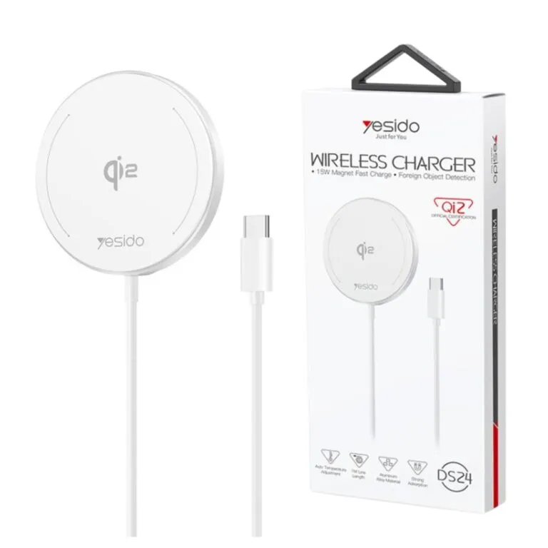 Yesido DS24 QI2 15w Wireless Charger — photo 2