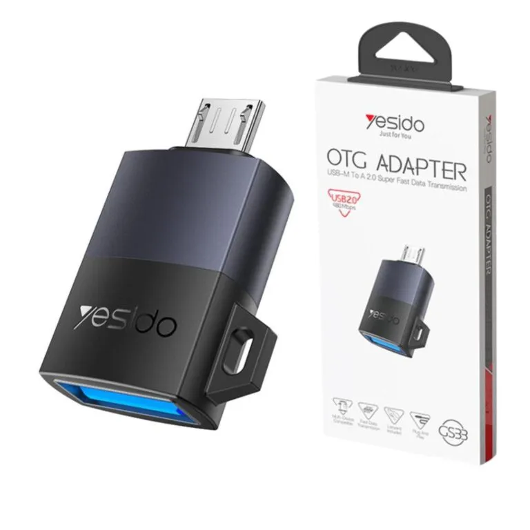 Yesido GS33 USB-A to Micro OTG Adapter — photo 2