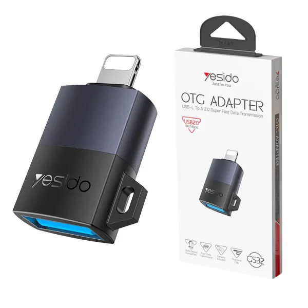 Yesido GS32 USB to Lightning OTG Adapter — photo 2