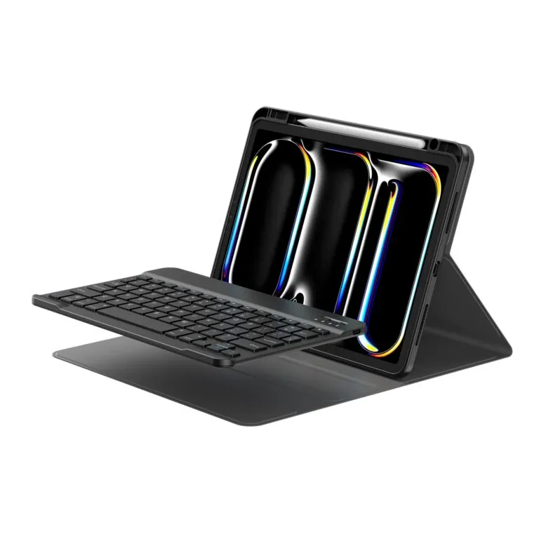 WiWU MK-006 3 In 1 Premium Combo Protrct Case+Pencil+Keyboard For iPad 10.2 / 10.5