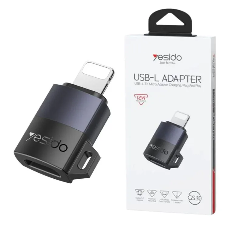 Yesido GS30 USB-Lightning Adapter — photo 2