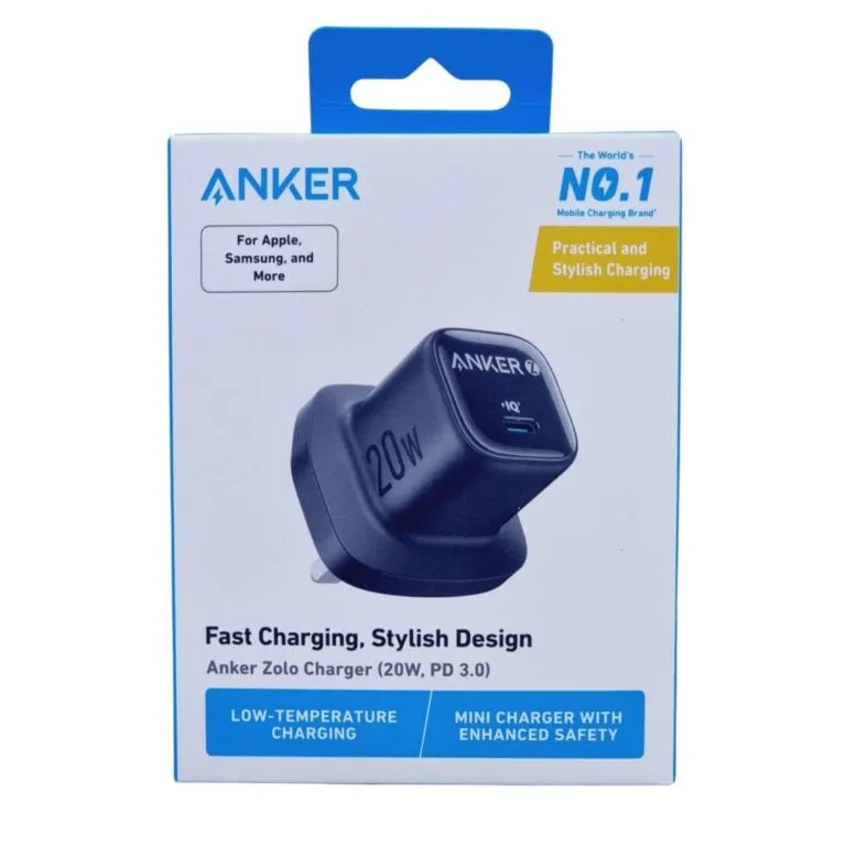 Anker Zolo 20w PD 3.0 Charger Black – A2699K11 — photo 3