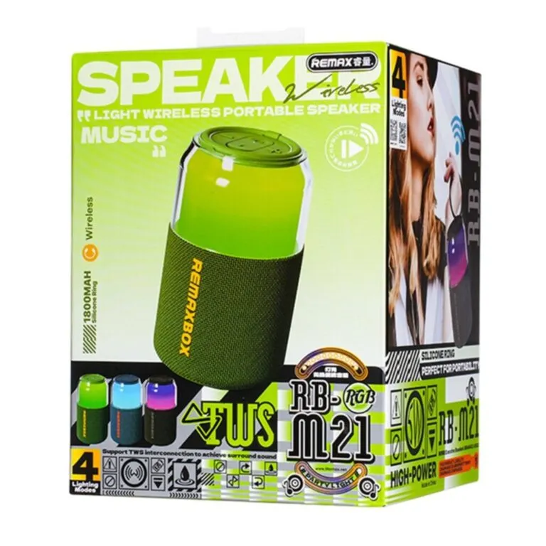 Remax RB-M21 RGB Portable Bluetooth Speaker — photo 5