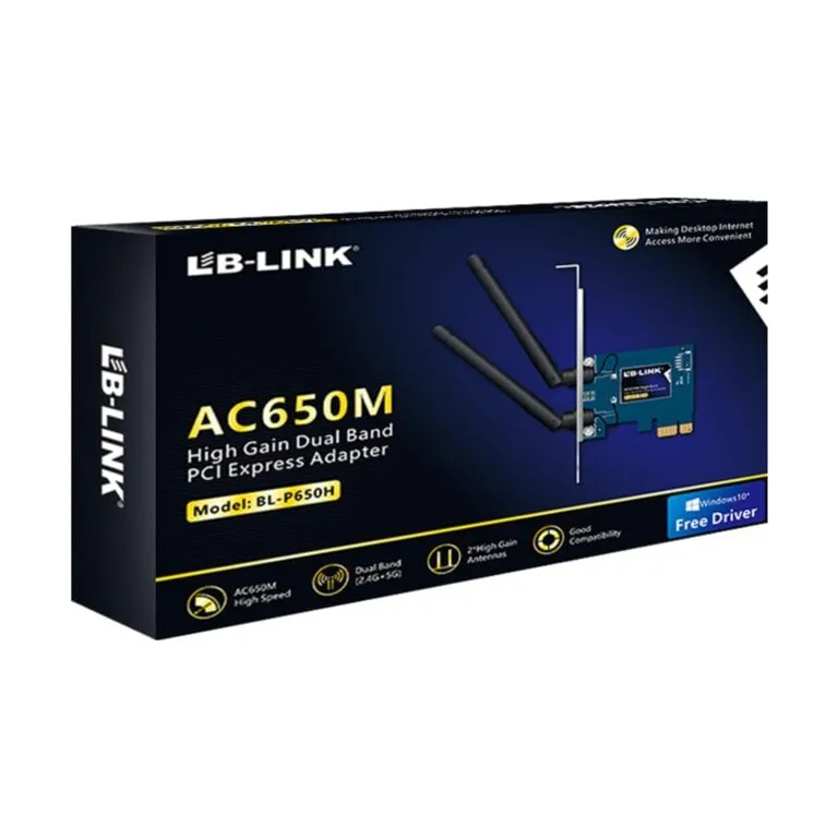 LB-LINK BL-P650H AC650M High Gain Dual Band PCI Express Adapter — photo 5