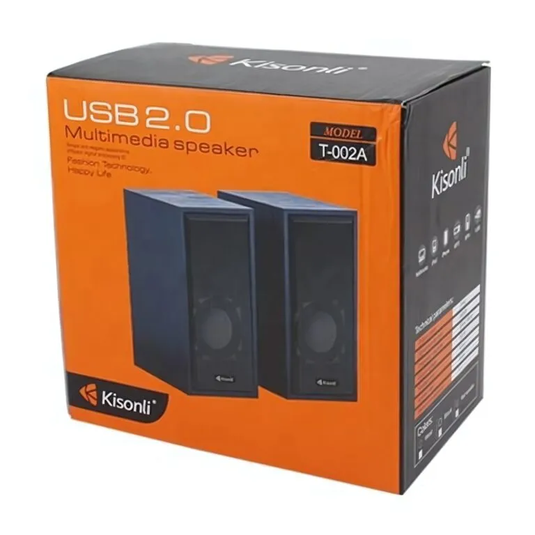 Kisonli T-002A Multimedia Wooden Speaker — photo 3