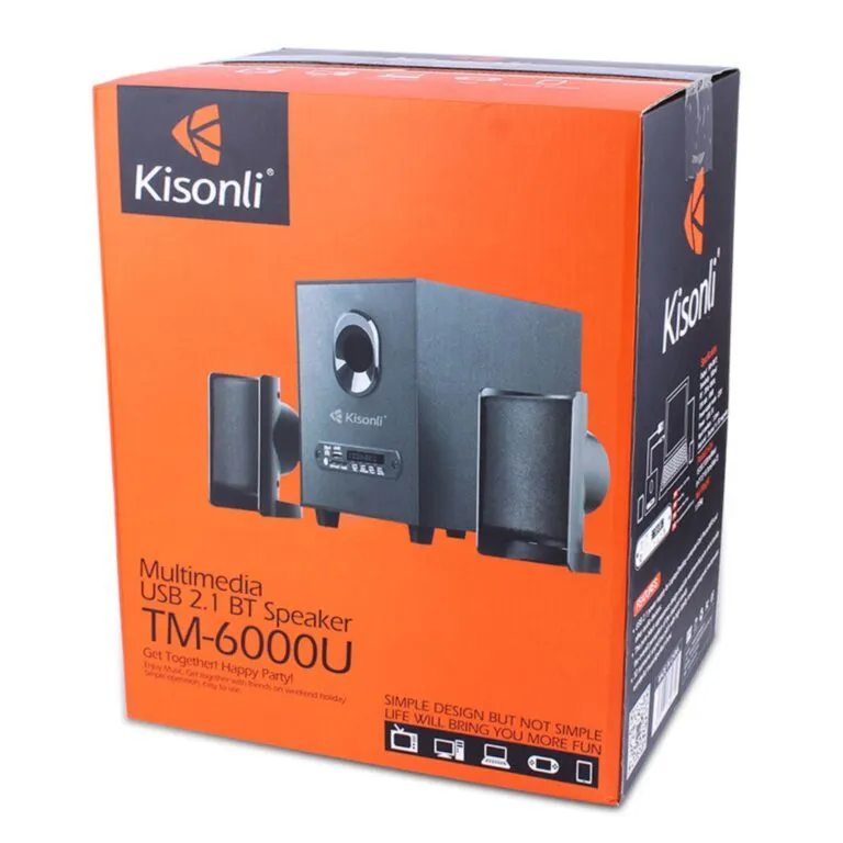 Kisonli TM-6000U USB 2.1 Multimedia Speaker — photo 4