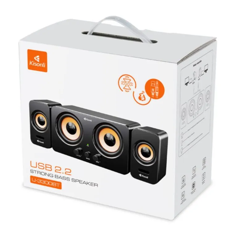 Kisonli U-3300BT Multimedia Speaker — photo 6