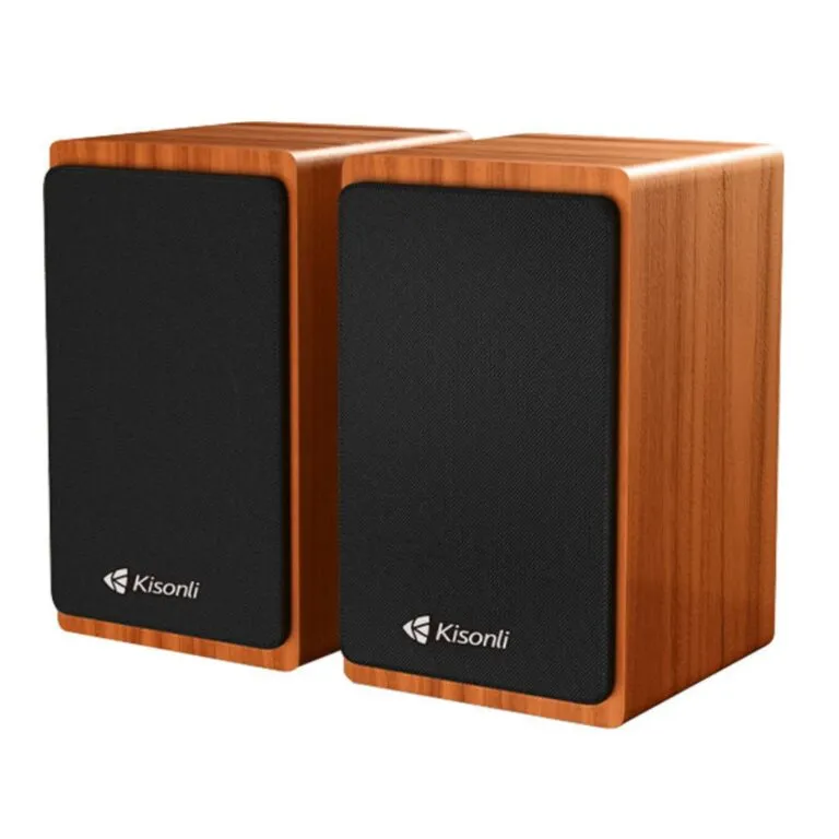 Kisonli X23 Wooden Multimedia Speaker — photo 3
