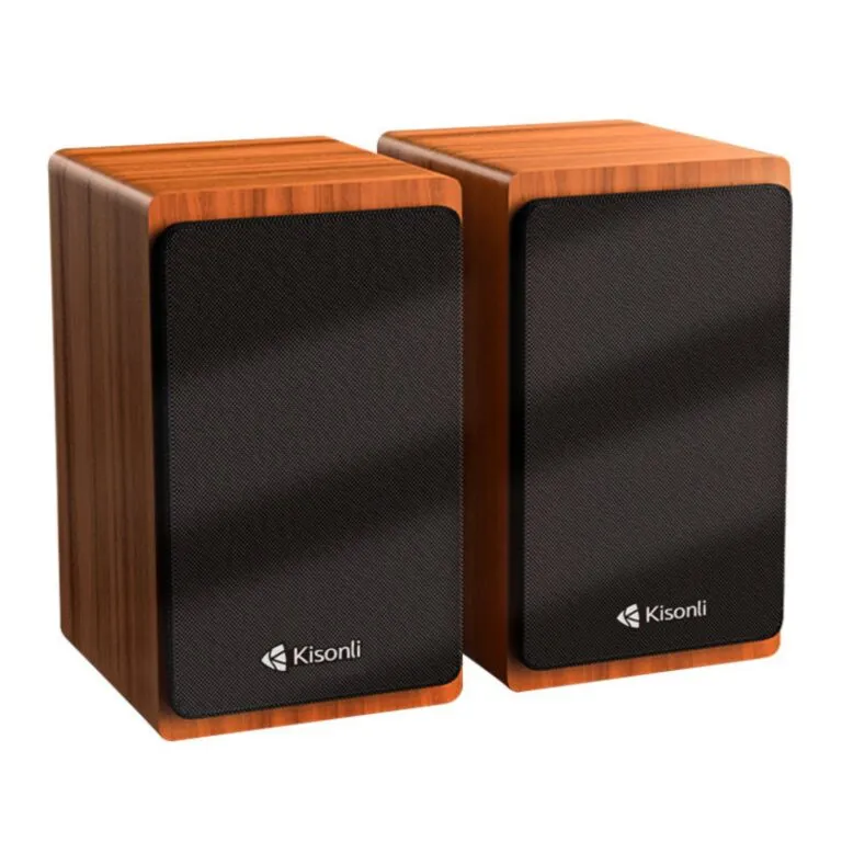 Kisonli X23 Wooden Multimedia Speaker — photo 2