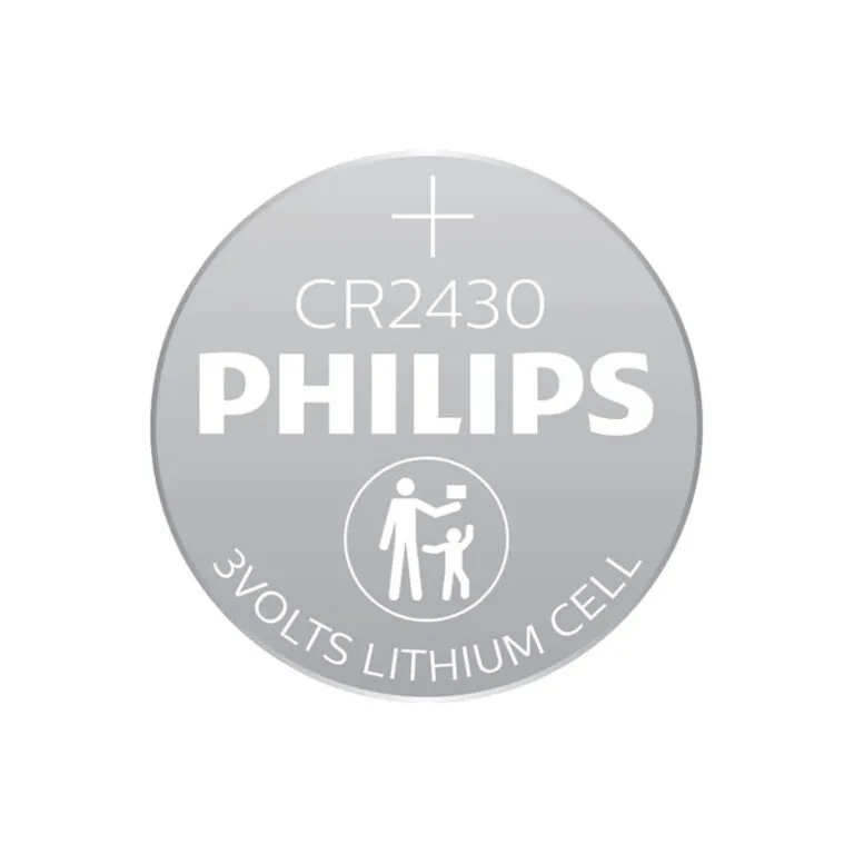 Philips CR2430 P2BC/93 3V Lithium Battery – 2 Pieces — photo 2