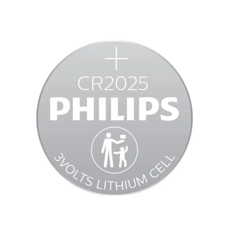 Philips CR2025 P2BC/93 3V Lithium Batteries – 2 Pieces — photo 2