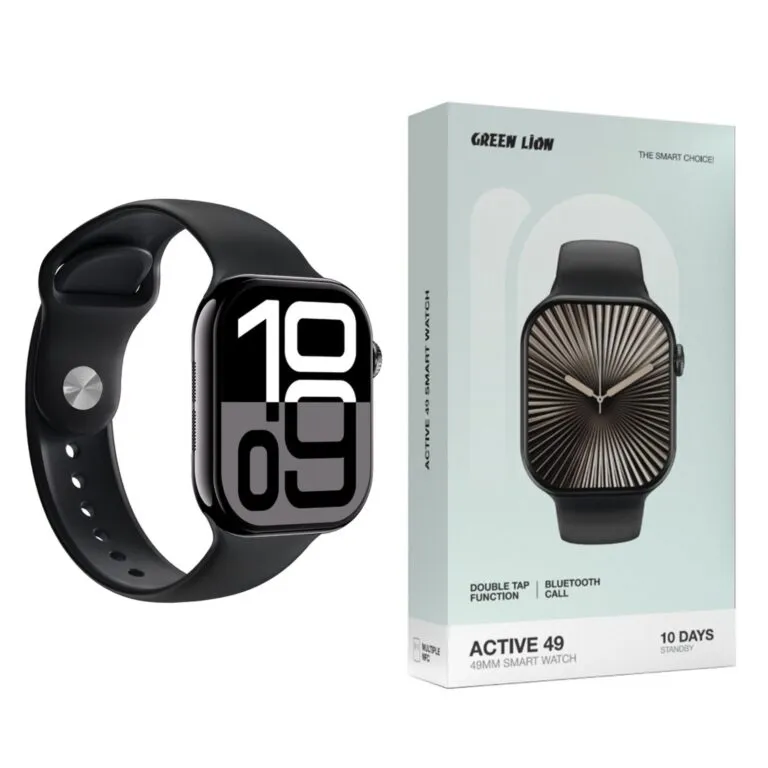 Green Lion Active49 49mm Smartwatch Black – GNAT49MSWBK — photo 2