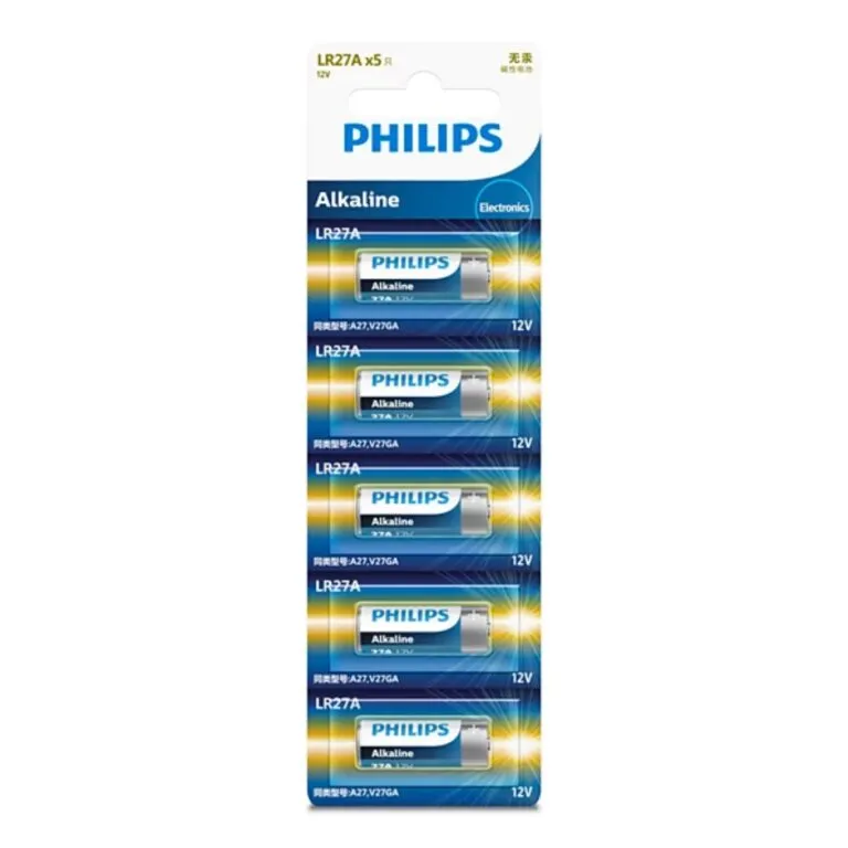 Philips LR27 A5BC/93 27A 12V Alkaline Battery – 5 Pieces — photo 2
