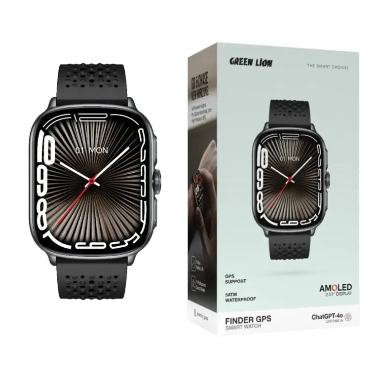 Green Lion Greenlion GL-SWA45 Finder GPS Amoled Smartwatch – GNDRGPSWBK — photo 2