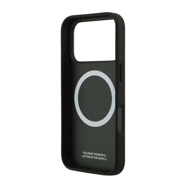 BMW Magsafe PU Seat Shaped Leather Case For iPhone 17 Pro Max Black/Gray — photo 6