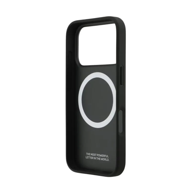 BMW Magsafe Kevlar Case With Metal Logo For iPhone 17 Pro Black — photo 3