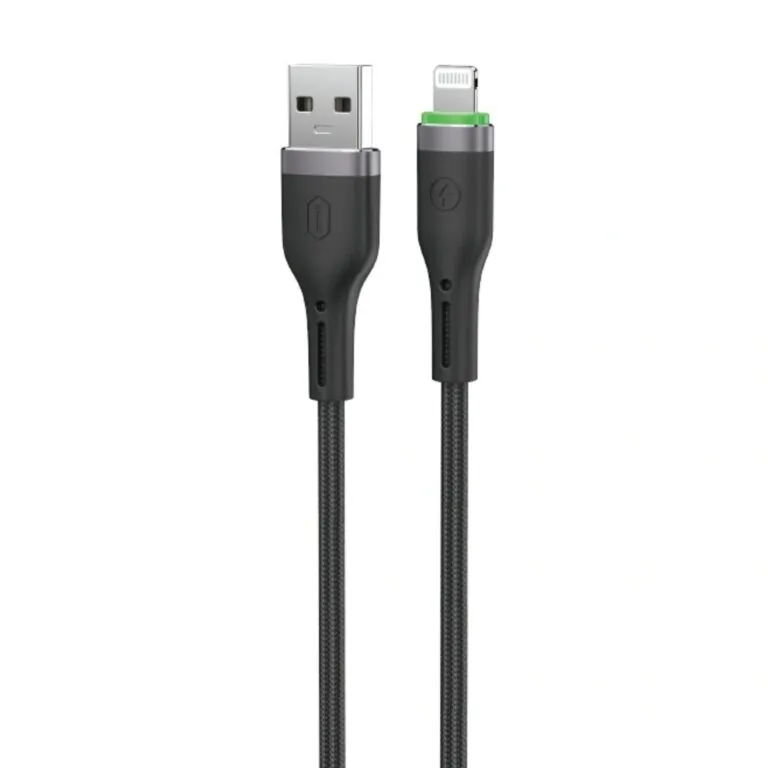 WiWU Wi-C068 Oringlink USB To Lightning Cable 1M – Black — photo 2