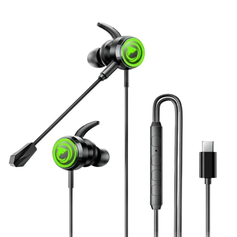 Remax RM-709A Type-C Digital Edition Wired Gaming Earphones – Black