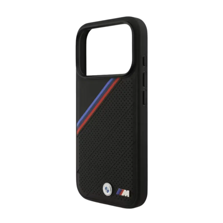 BMW Magsafe Pu Leather Case For iPhone 17 Pro / 17 Pro Max – Black — photo 4