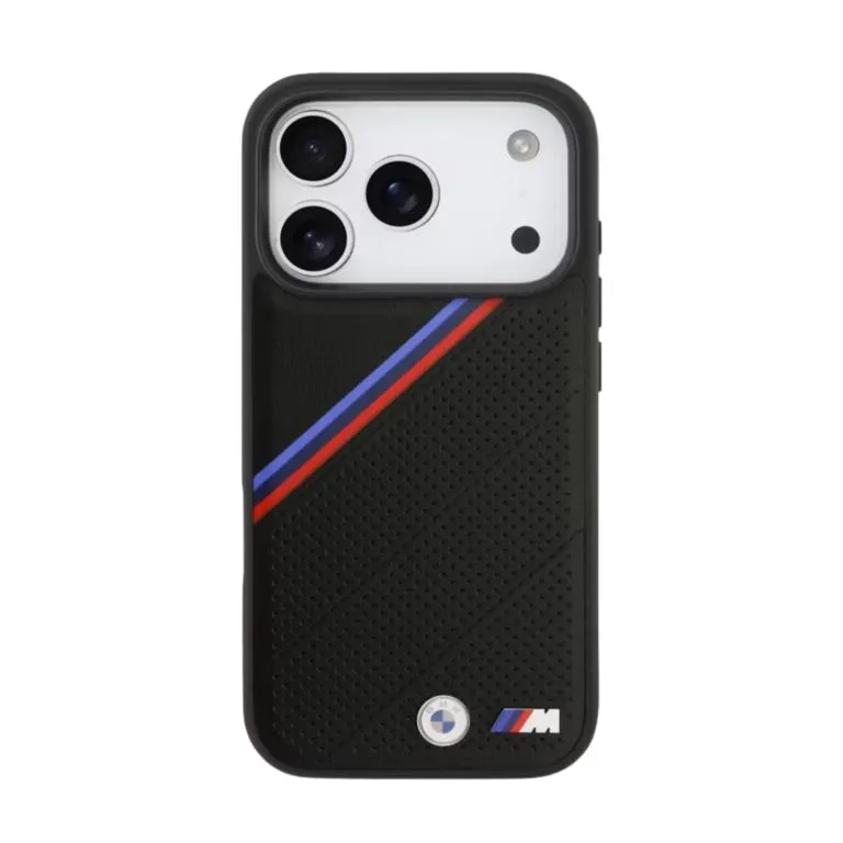 BMW Magsafe Pu Leather Case For iPhone 17 Pro / 17 Pro Max – Black — photo 2