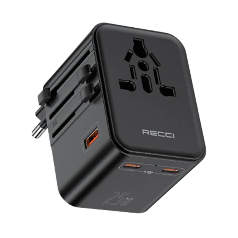 Recci RCG-P10 PD 25W Universal GaN Fast Charger Adapter — photo 2