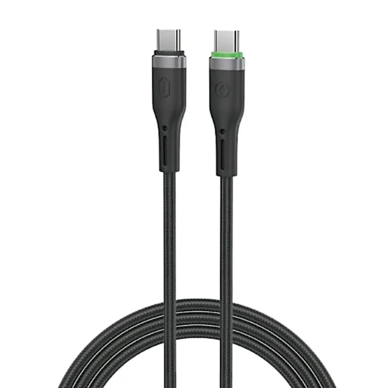 WiWU Wi-C069 Oringlink Type-C to Type-C 60W PD Cable 1M Black — photo 1
